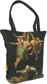 Torba na ramię shopper Lot czarowników Francisco Goya