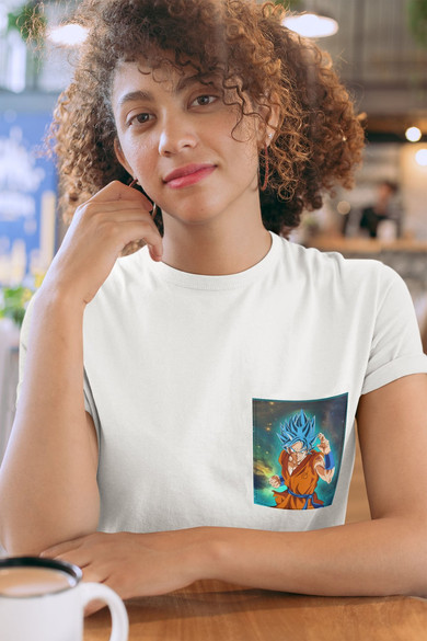 Koszulka z kieszonką DRAGON BALL SON GOKU