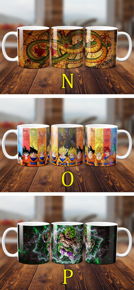 DRAGON BALL Zestaw poduszka+kubek WZORY +GRATIS!