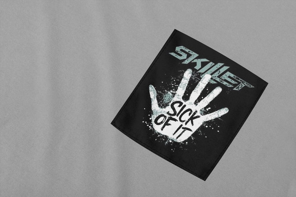 Koszulka z kieszonką SKILLET Sick Of It