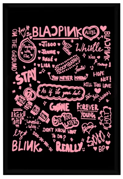 Magnes BlackPink iconic words
