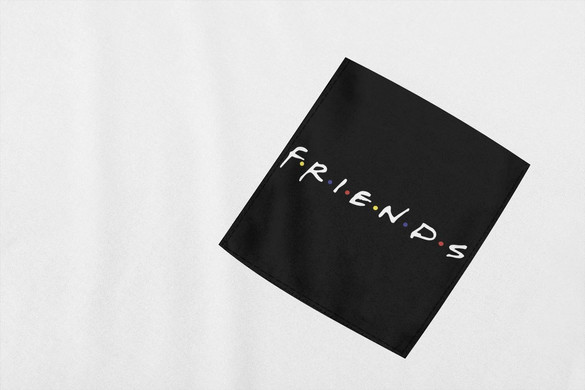 Koszulka z kieszonką FRIENDS 01
