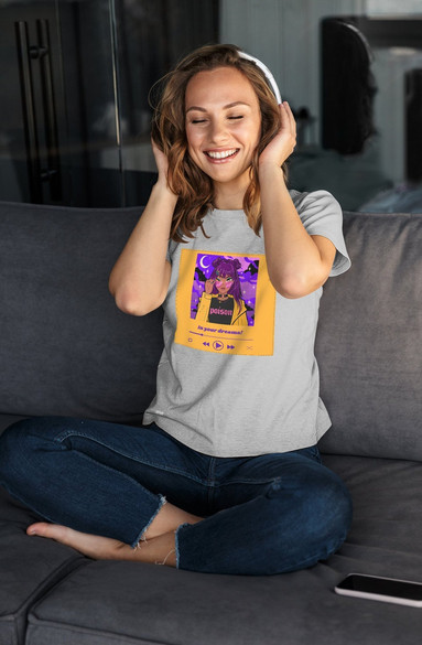 Bluzka damska z naszywką In your dreams