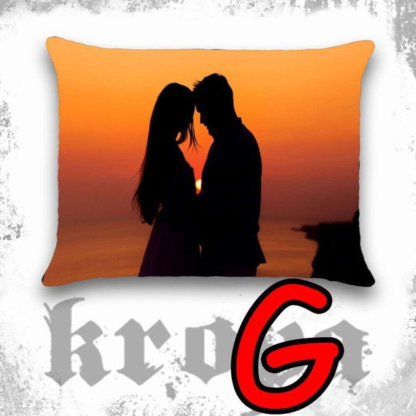 Poduszka WALENTYNKI MIŁOŚĆ 58 CM 38 CM PREZENT