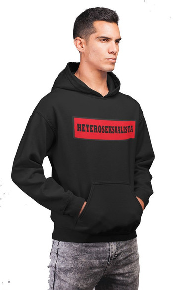Bluza z naszywką HETEROSEKSUALISTA 