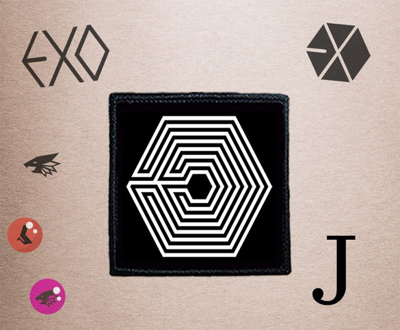 Naszywki EXO K-POP  #BARDZO DUŻO WZORÓW#