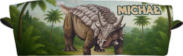 Piórnik Dinozaury Ankylozaur z nadrukiem imienia