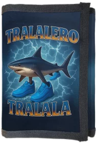 Portfel Italian Brainrot Tralalero Tralala z piorunami