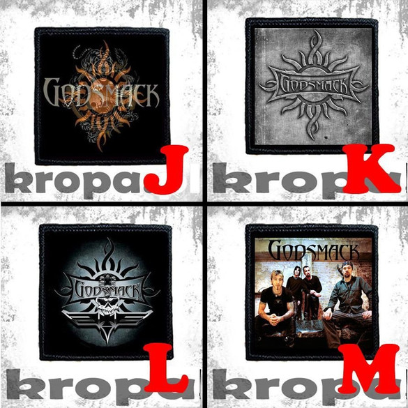 Naszywka GODSMACK 10 x 10 cm Dużo Wzorów!