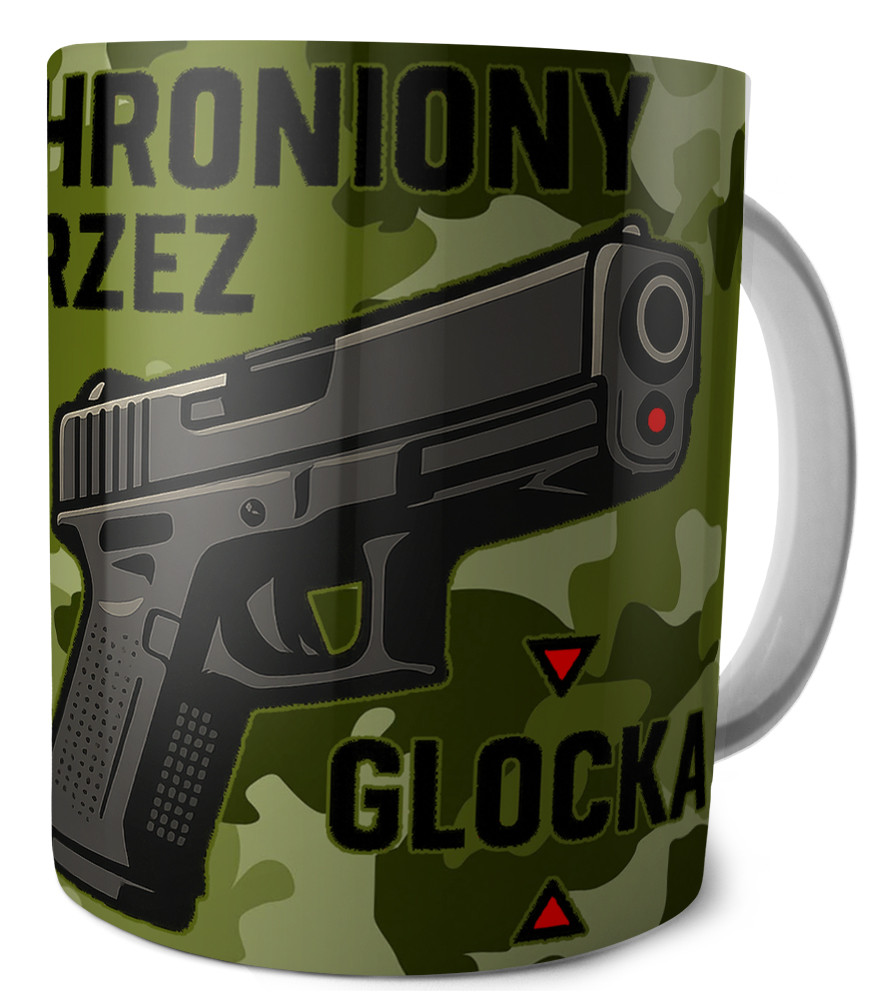 Kubek dla strzelca Chroniony przez GLOCKA