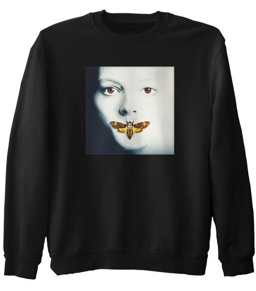 Bluza z naszywką Milczenie owiec plakat