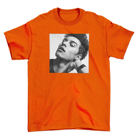 Koszulka z naszywką Shawn Mendes 01