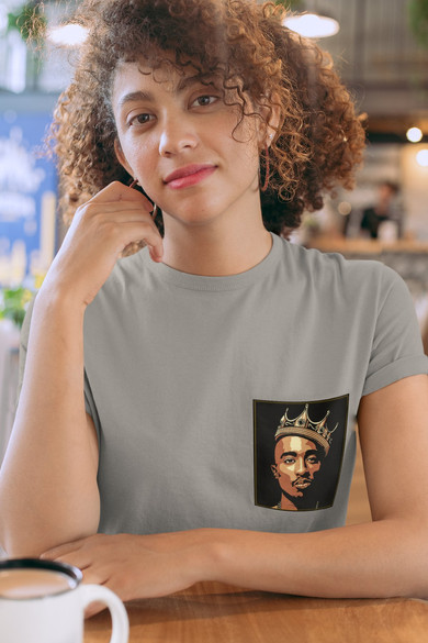 Koszulka z kieszonką TUPAK 02