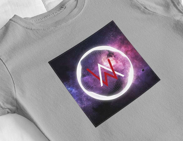 Bluzka damska z naszywką Alan Walker  logo