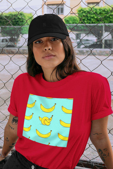 Koszulka z naszywką Banana
