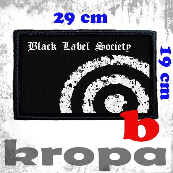 Naszywka duża na ubranie BLACK LABEL SOCIETY
