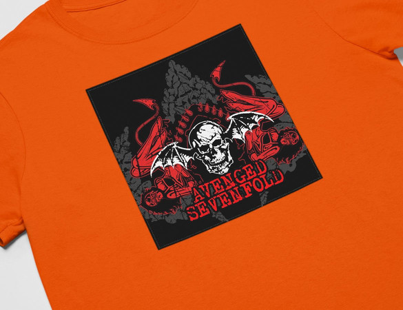 Koszulka z naszywką Avenged Sevenfold 01