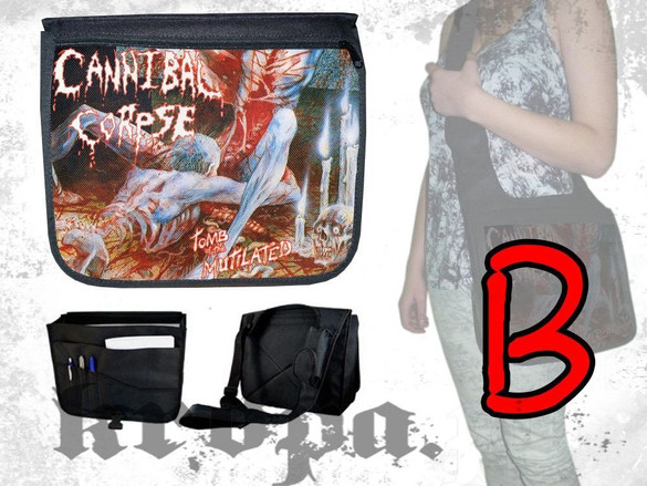 Torba szkolna na ramię CANNIBAL CORPSE