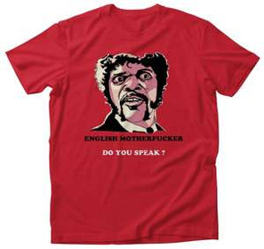 Koszulka English Motherfucker! Do you speak?