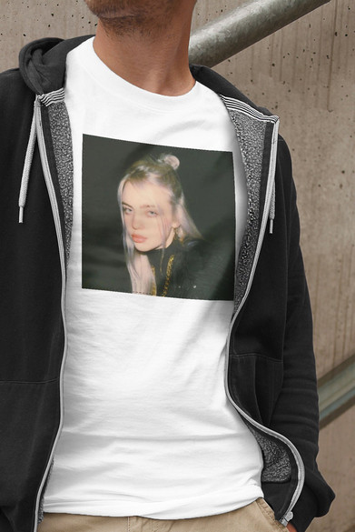 Koszulka z naszywką Billie Eilish 08
