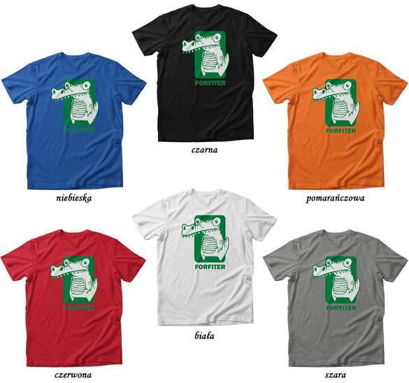 Koszulka FORFITER Szwagier + Twój napis