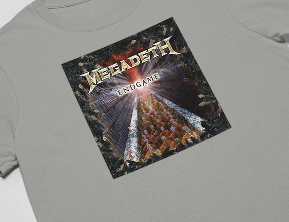 Koszulka z naszywką Megadeth Endgame