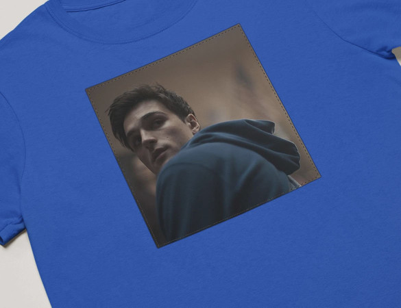 Koszulka z naszywką Euphoria Nate