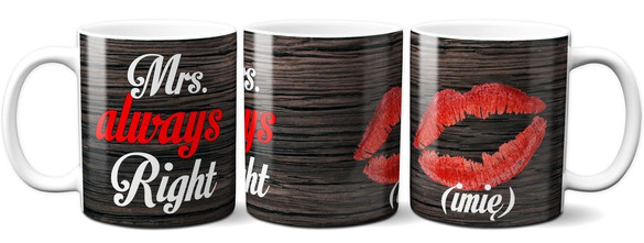 Kubek na Walentynki DODAJ NAPIS!