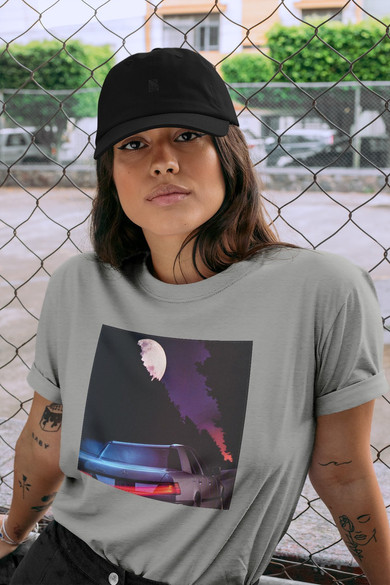 Koszulka z naszywką Mercedes at night