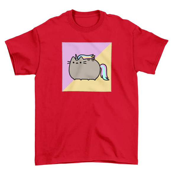 Koszulka z naszywką Cat Unicorne 01