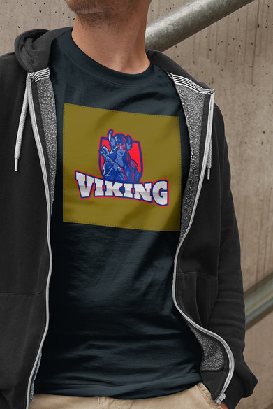 Koszulka z naszywką  VIKING