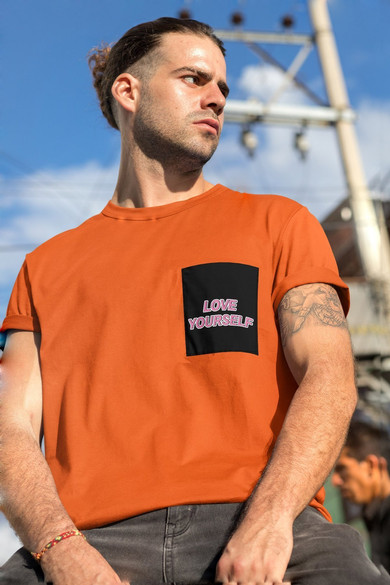 Koszulka z kieszonką BTS LOVE YOURSELF