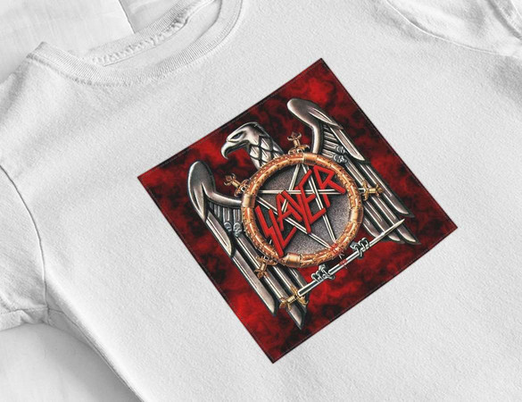 Bluzka damska z naszywką Slayer