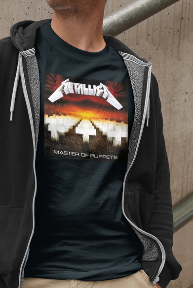 Koszulka z naszywką Metallica Master...