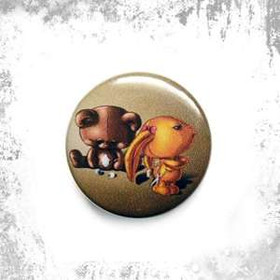 Przypinka  ZŁOŚLIWY KRÓLIK 02