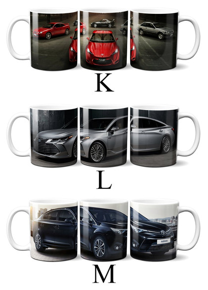  Zestaw TOYOTA poduszka+kubek WZORY+GRATIS!