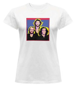 Bluzka damska z naszywką Bee Gees 02