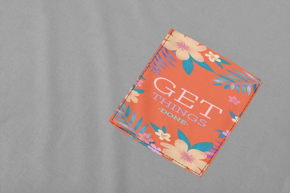 Koszulka z kieszonką GET THINGS