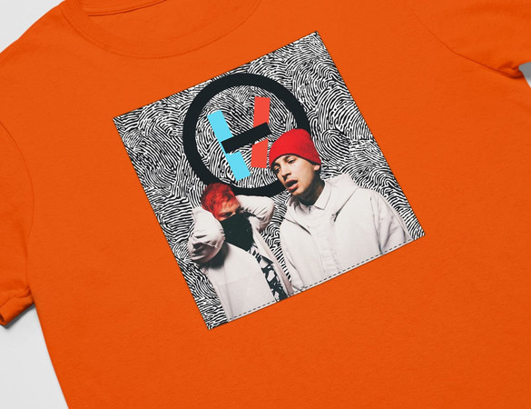 Koszulka z naszywką Twenty One Pilots 07