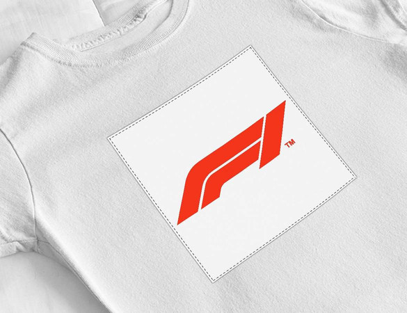 Bluzka damska z naszywką F1 log