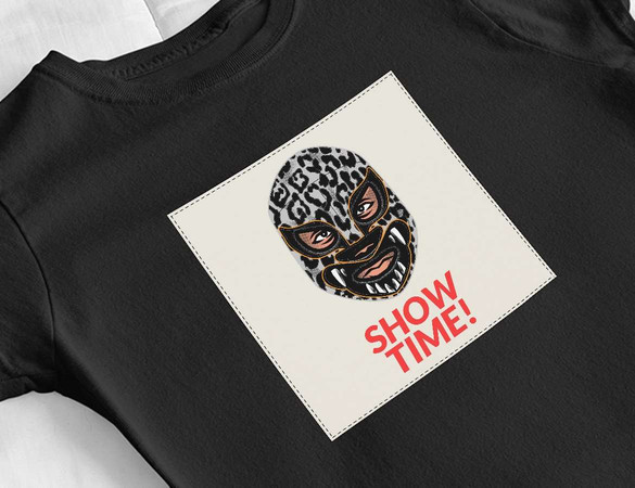 Bluzka damska z naszywką Show time