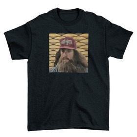 Koszulka z naszywką Forrest Gump beard