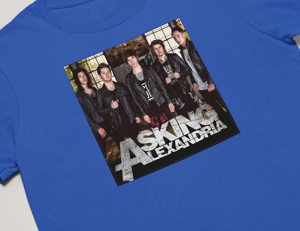 Koszulka z naszywką Asking Alexandria 1