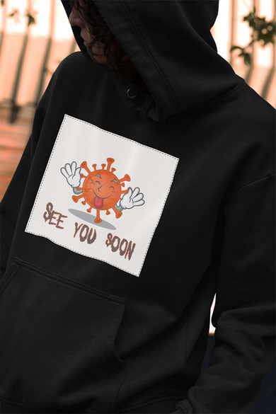 Bluza z naszywką See You Soon