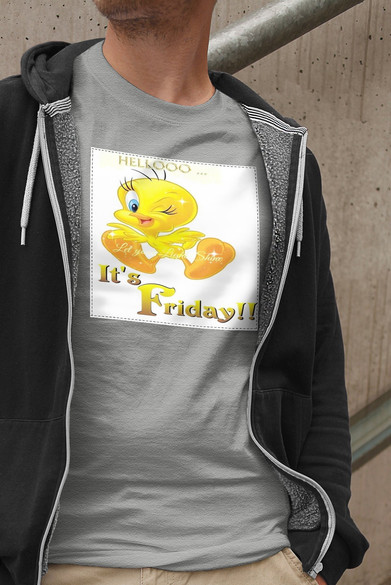 Koszulka z naszywką  It's Friday !!