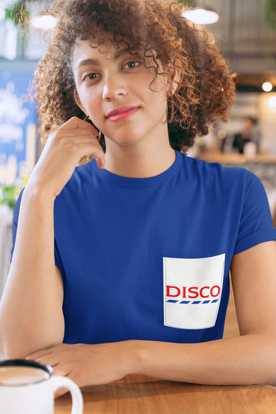 Koszulka z kieszonką DISCO