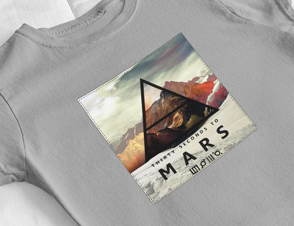 Bluzka damska z naszywką 30 Seconds To Mars 4
