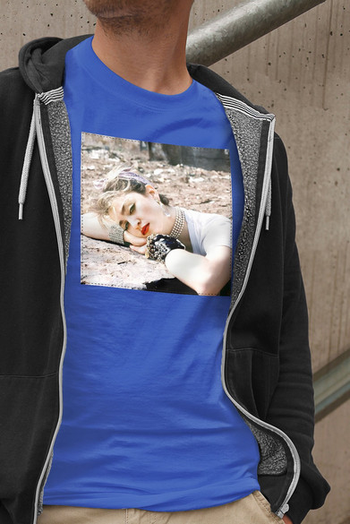 Koszulka z naszywką MADONNA young 01