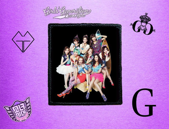 Naszywki GIRLS GENERATION   #BARDZO DUŻO WZORÓW#