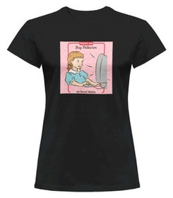 Bluzka damska z naszywką Enyone can...